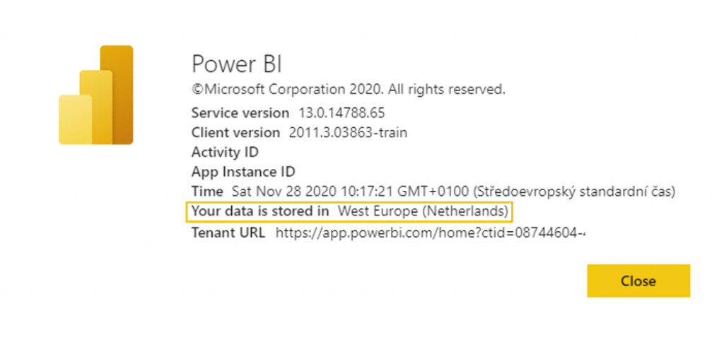 Kde se nachází můj Power BI Service