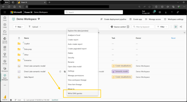 power bi-august 24-modeling-dax query view